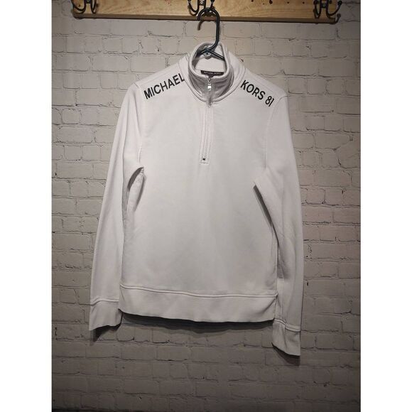 Michael Kors 1/4 zip sweatshirt size medim - Picture 1 of 3